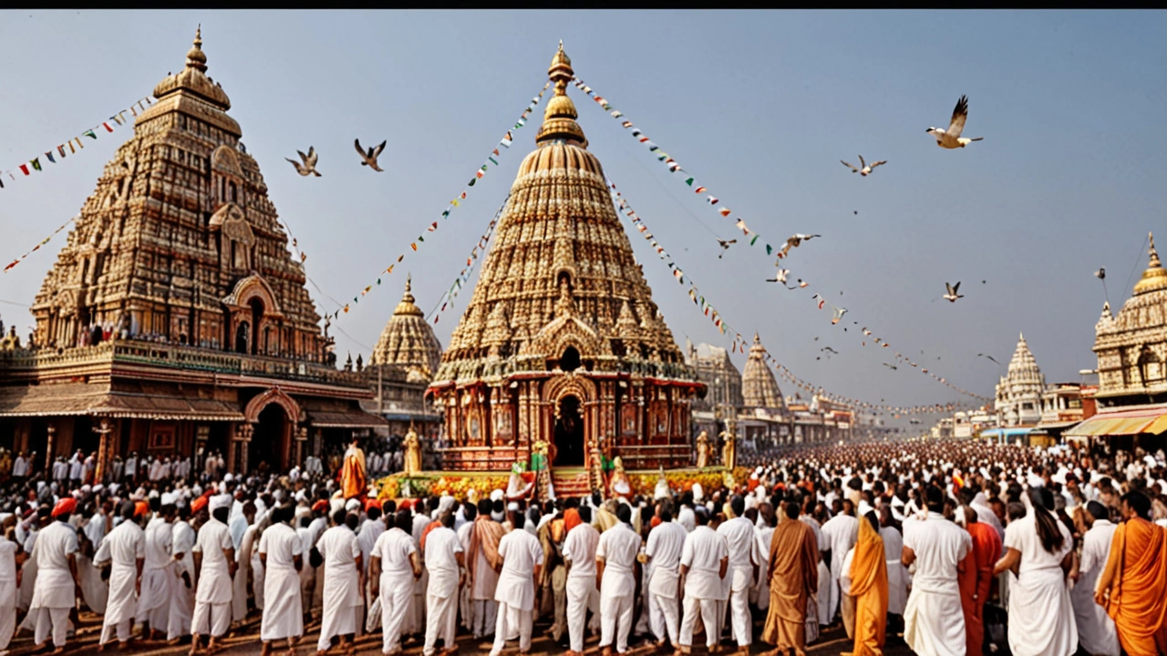 पुरी जगन्नाथ मंदिर में वार्षिक रथ यात्रा का शुभारंभ: 53 वर्षों में पहली बार दो दिन की यात्रा